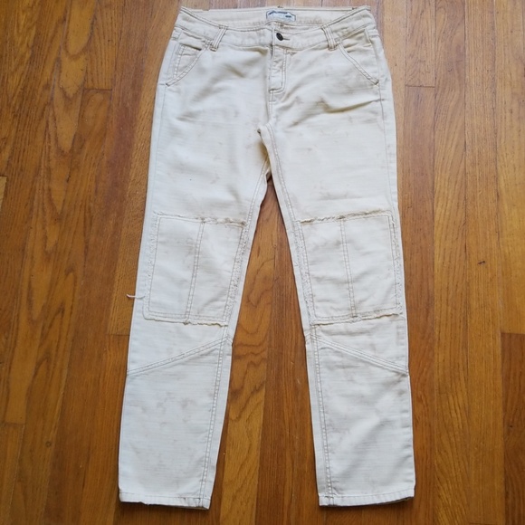 Free People Denim - Free People Dab Knee Skinny Ankle Jeans